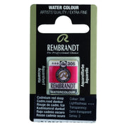 Rembrandt Watercolour Half Pan - 306 - Cadmium Red