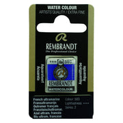 Rembrandt Watercolour Half Pan - 503 - French Ultr