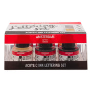 Amsterdam Acrylic Ink 6x30ml Lettering Set