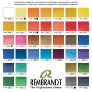 Rembrandt Watercolour Metal 36 Half Pan Set
