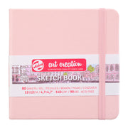 Talens Art Creations Sketch Book Pastel Pink 12x12 140gsm