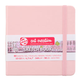 Talens Art Creations Sketch Book Pastel Pink 12x12 140gsm
