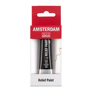 Amsterdam Relief Paint 20ml Black 700
