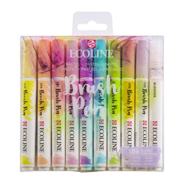 Ecoline Brushpen Set 10pc - Pastel
