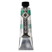 Rembrandt Acrylic - 615 - Emerald Green 40ml