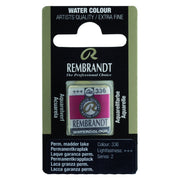 Rembrandt Watercolour Half Pan - 336 - Perm. Madde