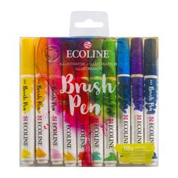 Ecoline Brushpen Set 10pc - Illustration