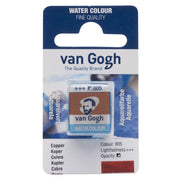 Van Gogh Watercolour Half Pan - 805 - Copper