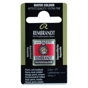 Rembrandt Watercolour Half Pan - 377 - Pernament R