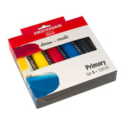 Amsterdam Standard Series acrylic paint primary set - 5 x 120 ml