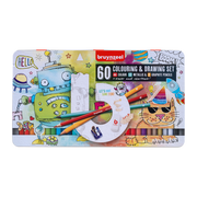 Bruynzeel Small Artist Colour 60 Pieces Set