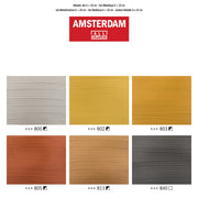 Amsterdam Acrylic Metallics Set 6X20ml