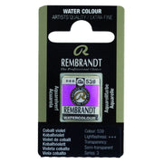 Rembrandt Watercolour Half Pan - 539 - Cobalt Viol