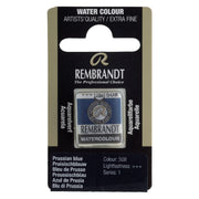 Rembrandt Watercolour Half Pan - 508 - Prussian Bl