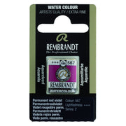 Rembrandt Watercolour Half Pan - 567 - Pernament R