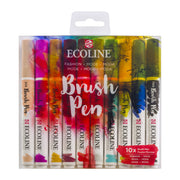 Ecoline Brushpen Set 10pc - Fashion