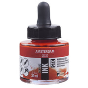 Amsterdam Acrylic Ink 30ml - 315 - Pyrrole Red