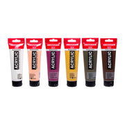 Amsterdam Standard Series acrylic paint portrait set - 6 x 120 ml
