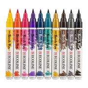 Ecoline Brushpen Set 10pc - Dark