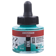 Amsterdam Acrylic Ink 30ml - 661 - Turquoise Green