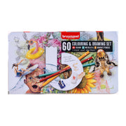 Bruynzeel Creative Artist Colour 60 Pieces Set