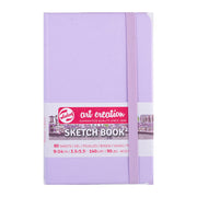 Talens Art Creations Sketch Book Pastel Violet 9x14 140gsm
