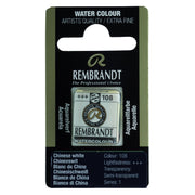 Rembrandt Watercolour Half Pan - 108 - Chinese Whi