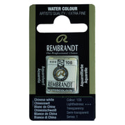 Rembrandt Watercolour Half Pan - 108 - Chinese Whi