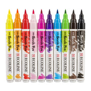 Ecoline Brushpen Set 10pc - Bright