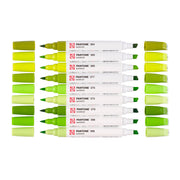 Talens Pantone Marker Set Of 9 Green Yellow