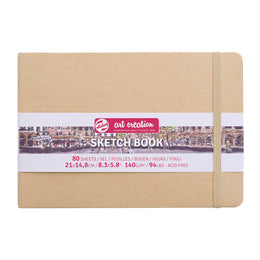 Talens Art Creations Sketch Book Kraft 21x14 Landscape 140gsm