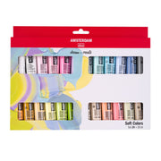 Amsterdam Acrylic Soft Colours Set 24x20ml
