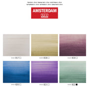 Amsterdam Acrylic Pearlescent Set 6X20ml