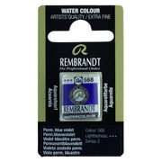 Rembrandt Watercolour Half Pan - 568 - Pernament B