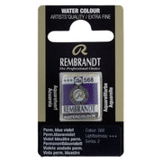 Rembrandt Watercolour Half Pan - 568 - Pernament B
