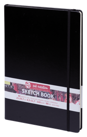 Talens Art Creations Sketch Book Black 21x30 140gsm