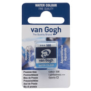 Van Gogh Watercolour Half Pan - 508 - Prussian Blu