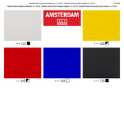Amsterdam Standard Series acrylic paint mixing set - 5 x 120 ml