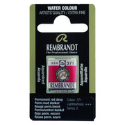 Rembrandt Watercolour Half Pan - 371 - Pernament R