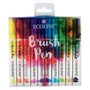 Ecoline Brushpen Set 10pc - Primary