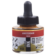 Amsterdam Acrylic Ink 30ml - 803 - Deep Gold