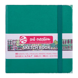 Talens Art Creations Sketch Book Forest Green 12x12 140gsm