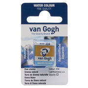 Van Gogh Watercolour Half Pan - 234 - Raw Sienna