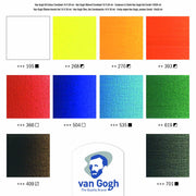 Van Gogh Oil Advansed Set 10x20ml + Accessories