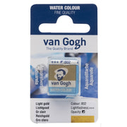 Van Gogh Watercolour Half Pan - 802 - Light Gold