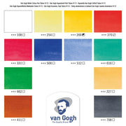 Van Gogh Watercolour Wooden Box Set 12 Tubes